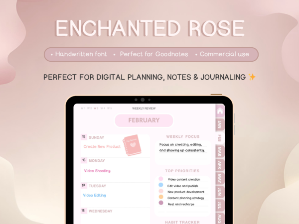 Enchanted Rose Font