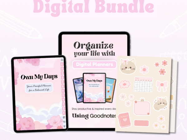 Complete Bundle (Guide + Planner + Stickers)
