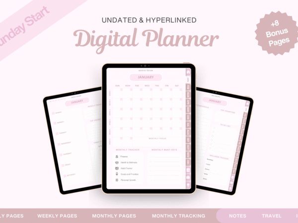 The Complete Digital Planning Bundle